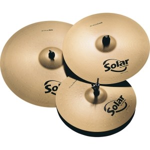 Sabian Solar Pack 14" + 16" + 18" Cymbals