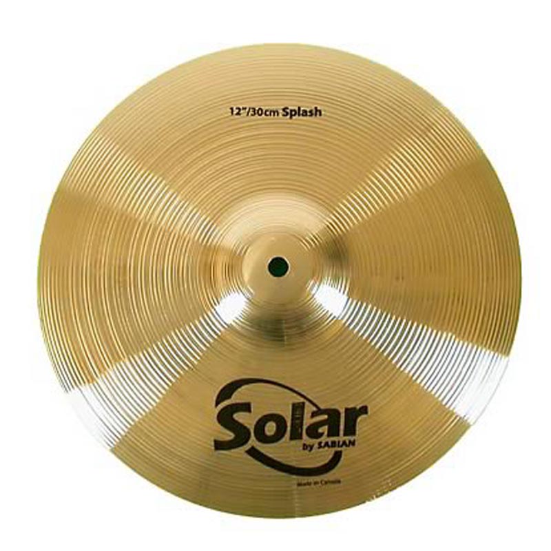 no usado Día Tranquilizar Sabian Solar Splash Cymbal 12″ - Musicians Cart