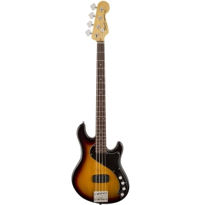 Fender Squier Deluxe Dimension Bass IV - RW - SS - 3CSB 4 String Bass guitar