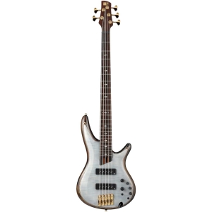 Ibanez SR Premium SR1405-GWH 5 String Bass Guitar with Case