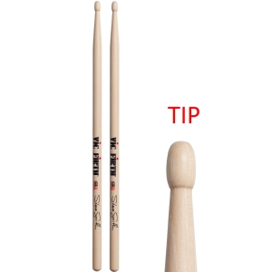 Vic Firth VIC*SSS American Classic Hickory Steve Smith Wood Drumsticks