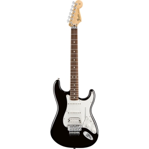 Fender Mexican Standard Strat - Floyd Rose - RW - H-S-S - BLK