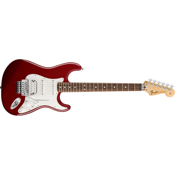 Fender Mexican Standard Strat - Floyd Rose - RW - H-S-S - CAR