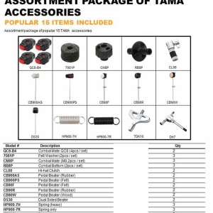 Tama TM15ACP2 Drum Set Accessories