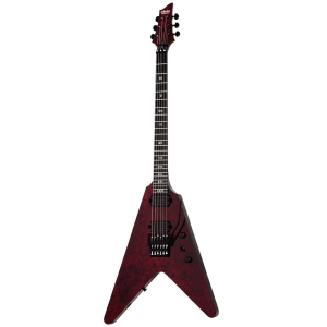 Schecter V-1 FR Apocalypse Red Reign 3054 Electric Guitar 6 String