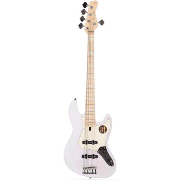 Sire Marcus Miller V7 Swamp Ash White Blonde 5 String 2nd Gen Bass
