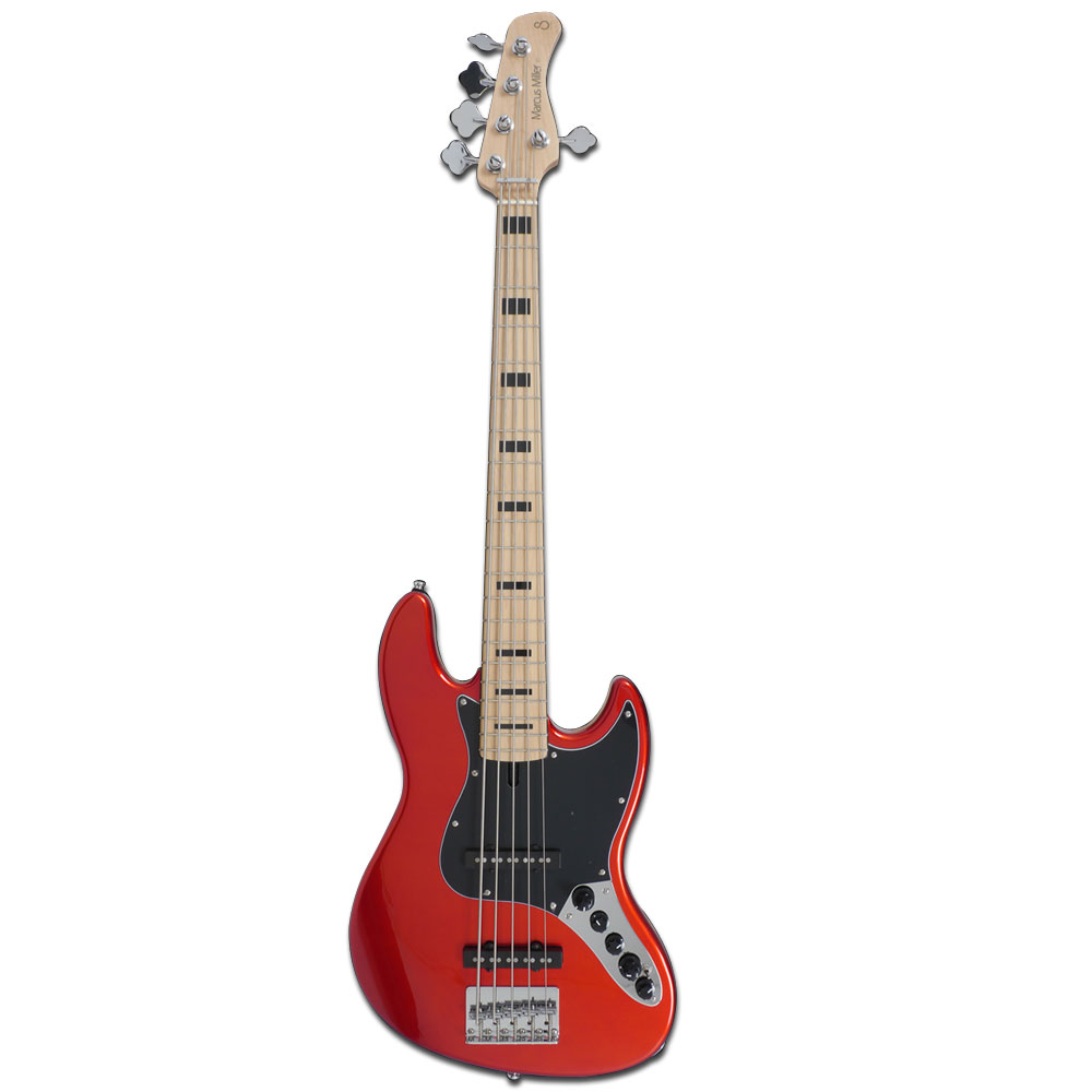 Sire Marcus Miller V7 Vintage Alder BMR 5 String Bass Guitar Musicians Cart