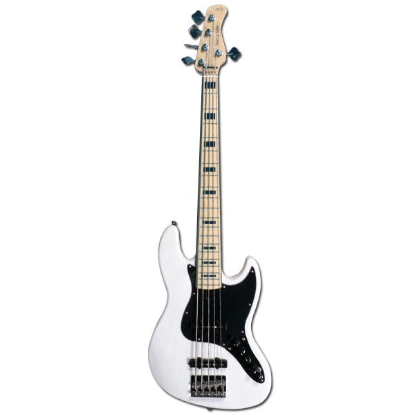 Sire V7 5弦 1st Gen（アルダー、アンティークホワイト） Sire Marcus Miller V7 Alder 5-string Bass Guitar - Antique White