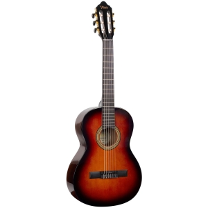 Valencia VC263 Classic Sunburst 3/4 Size 260 Series Classical Guitar