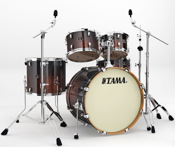 Tama Silverstar Custom VP52KRS - DMF 5 Pcs Drum Kit