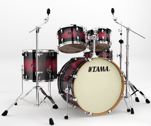 Tama Silverstar Custom VP52KRS - TRB 5 Pcs Drum Kit