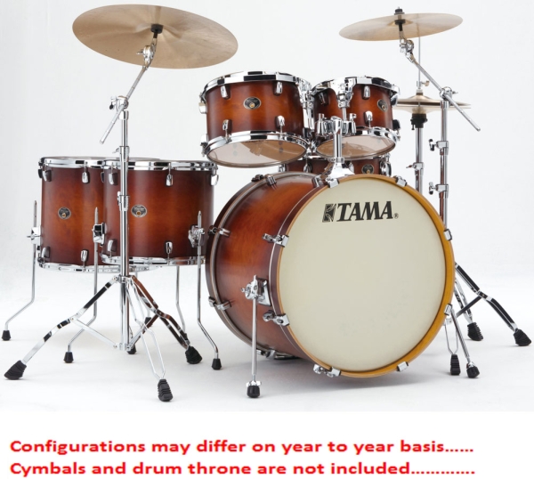 Tama Silverstar Custom VA72RS - ABR 7 Pcs Drum Kit